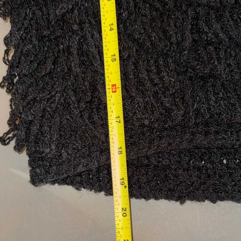 Black Textured Women Sweater - Picture 6 of 6